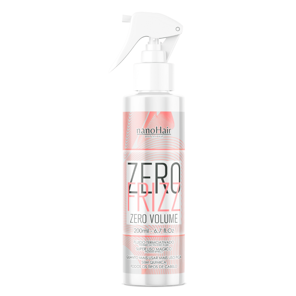 Zero Frizz Liso Mágico 200ml Nano Hair
