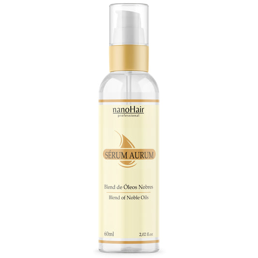 Sérum Aurum Nano Hair 60ml - Blend de Óleos Nobres